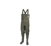 Snowbee Men Granite Pvc Chest With Cleated Sole Wader - Olive Green, Size 12