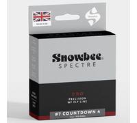 Snowbee Spectre Pro Sinking Countdown 4 Fly Line - WF Taper, Mid-Fast Sink, for Lure and Booby Fishing, #6-#8 Floating Running Line, 102 ft (#7)