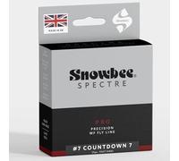 Snowbee Spectre Pro Sinking Countdown 7 Fly Line - WF Taper, Fast Sink 7 IPS, for Lures and Boobies, #6 Dark Grey/Deep Red, 102 ft