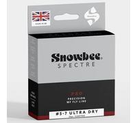 Snowbee Spectre Pro Ultra Dry Floating Fly Line - WF Profile, Full Float, for Enhanced Presentation and Feel, River, Bank or Boat Use, #2-5, Ivory/Deep Red, 102 ft