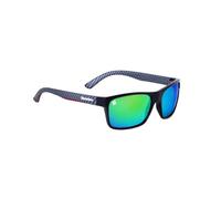 Snowbee Spectre Retro Full Frame Polarised Sunglasses - Lightweight Polycarbonate Frame, 1mm TAC Lenses - For Fly Fishing, Boating, Driving, Outdoor Sports (Yellow/Green Mirror)