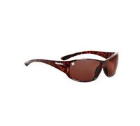 Snowbee Spectre Wrap Full Frame Sunglasses - Tortoiseshell Frame with Amber Lens | Polarised, Wrap-Around Design for Maximum UV Protection