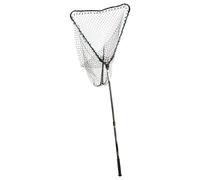 Snowbee Telescopic / Folding Landing Net - Black/Green, Large