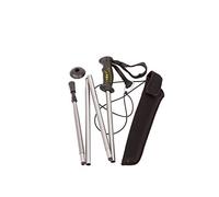 Snowbee Unisex Prestige Folding Wading Staff, Silver Black, One Size UK