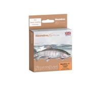 Snowbee XS Floating Fly Line, High Viz Orange, 90 ft, WF6, Ultra-Low Friction Coating, Balanced Taper for Maximum Visibility and Smooth Presentation