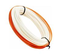 Snowbee XS-Plus Prestige Switch Floating Fly Fishing Line - Short Heavy Head, Skagit Style, Effortless Distance - Ivory/Hi-Viz Orange - 450 Grains 8/9