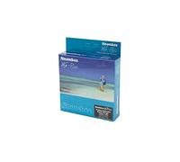 Snowbee XS-Plus Tropics Saltwater Depth-Charge Fly Line - WF8, Graphite/Aqua, 5-6 ips Fast-Sink Profile for Windy Conditions & Deep Water Casting