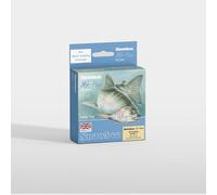 Snowbee XS-Plus Twin Colour Floating Fly Line, 90 ft, Ivory and Blue, Nano-Coated, WF3, with Visual Loading Point for Precision Casting and Line Control