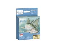 Snowbee XS-Plus Twin Colour Floating Fly Line, 90 ft, Ivory and Blue, Nano-Coated, WF5, with Visual Loading Point for Precision Casting and Line Control