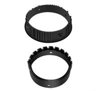 Snowblower Inner And Outer Retainer Ring Set 337227MA And 585193MA Heavy-Duty Replacement Parts For Models For Reliable Chute Securement In Tough Winter Conditions Black 2-Piece Pack