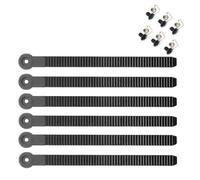 Snowboard Ankle Ladder Strap Wear Resistant Snowboard Binding Ladder Strap Strong Binding Toe Slider Strong Toe Slider