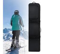 Snowboard Bag with Wheels - Portable Waterproof Rolling Ski Bag for Air Travel, Large Capacity Storage for Road Trips