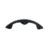 Snowboard Bar - ABS Protection Strip | Black Collision - Head and Tail Arc Cover with Screws for Map Safety | Durable Snowboard Accessory for Beginners and Skiing