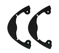 Snowboard Bar - ABS Protection Strip | Black Collision - Head and Tail Arc Cover with Screws for Map Safety | Durable Snowboard Accessory for Beginners and Skiing