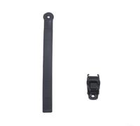 Snowboard Binding Set, Plastic and Steel Ratchet Buckles with Straps, Secure Strap-in System for Snowboarding(E)