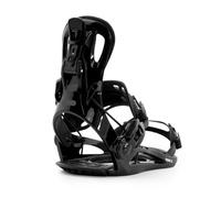Snowboard Bindings Quick Wear Fixer Versatile Ski Board Snowboard Bindings Ski Cutting Ski Flat Flower Women's Snowboard Strap(Black)