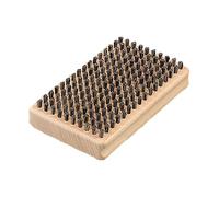 Snowboard Brush - Horse Hair Finishing Tool, Ski Cleaning Brush, Manual Scraper for Basic Maintenance | Ideal for Skiing, Tuning Workshop, Maintenance