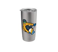 Snowboard Game Action Rider Dynamic Winter Olympia Stainless Steel Insulated Tumbler