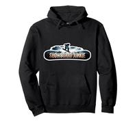 Snowboard Junkie Snowboarding Quote Funny Snowboarder Saying Pullover Hoodie