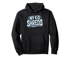 Snowboard Mom Whose Kid Snowboards Proud Parent Snowboarder Pullover Hoodie