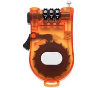 Snowboard Safety Lock for Scooter, Adjustable Plastic Cable Winter Season | Quick Lock Setup, Orange Wire Design, Peace of Mind for Ski Trips, Gym Locker Area