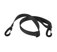 Snowboard Shoulder Strap Adjustable Hand Carrying Strap Black Nylon | 2.5 CM Webbing with Buckle, Secure Hold for Outdoor Activities, Fits Roller Skates and Ice Skates