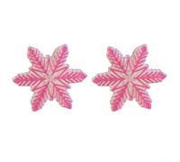 Snowboard Stomp Pads with Multi Directional Raised Spikes, Designed for Reliable Boot Traction on Snow and Ice (pink)