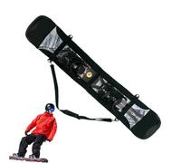 Snowboard Travel Bag - Padded Sports Gear Cover, Wheeled Board Cover | Durable Waterproof Wrapper, Insulated Sleeve for Adults, Outdoor Trip, Skiing, Athlete Or Skis Accommodates Ski Boot