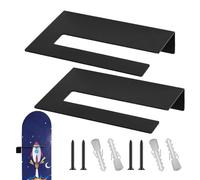 Snowboard Vertical Organizer - Wall Mounted with Display Rack, Reusable Board Holder for Garage, Studio, or Home Storage Supplies Board Hanger Home Studio Sports Equipment Display