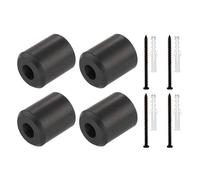 Snowboard Wall Mount, 4 Pieces Heavy Duty Rubber Grip Snowboard Wall Hanger for Adults and Young Enthusiasts in Salon Garage