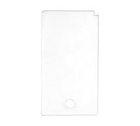 Snowboard Wax Scraper - Acrylic Shaver, 1 Piece Lucent Plane For Base Leveling, With Angled Corner, Winter Sports Gear, Tuning Accessory For Mountain, And Ski Resort Workshop