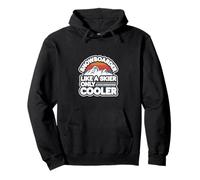 Snowboarder Like A Skier Only Cooler Winter Sports |- Pullover Hoodie