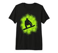 Snowboarder Snowboarding Women Men Premium T-Shirt