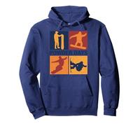 Snowboarding On Powder Days Is The Best - Winter Snowboarder Pullover Hoodie