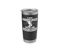 Snowboarding Snowboard If You're Not Falling Down You're Not Stainless Steel Insulated Tumbler
