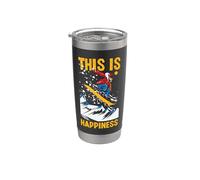 Snowboarding Snowboard This is Happiness Stainless Steel Insulated Tumbler