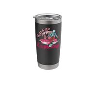 Snowboarding Snowboard Vintage Retro Let's Go Exploring Stainless Steel Insulated Tumbler
