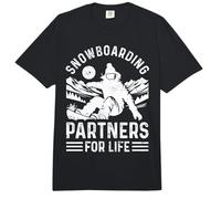 Snowboarding Snowboard Wedding Marriage Wife Husband Vintage Comfort Colors Adult Heavyweight T-Shirt