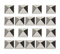 Snowboarding Stomp Pads - 18 Pieces Adhesive Grip Set | Zinc Alloy Stomp Pad For Beginners | Extra Anti-Slip Kit Snowboards | Non Skid Self Sticking Traction Control Patches For Boots, Bin