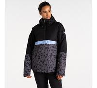 Dare 2b - Women's Water-repellent Snowburst Overhead Ski Jacket Black Grey, Size: 10