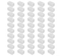 Snowchecking 1:64 Diecast Car Display Cases, 20/25/50 Pack Transparent PVC Protector Boxes 41x43x82mm,for, Matchbox, Tomica Regular & Premium(20pcs)