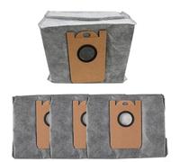 Snowchecking 12-Pack 3L Dust Bags,for Eufy Clean LR30 & Hybrid+, 4-Layer Filter,with Activated Carbon, Leak-Proof Replacement,for Robot Vacuum Base(4 PACK)