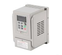snowchecking 1500W Variable for frequency Drive VFD Inverter Featuring Digital Screen For Single Phase 110V Input And Three Phase 220V Output Motor Regulation