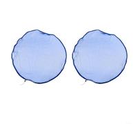 Snowchecking 2 Pack Mesh Cover For Rain-Barrels Rain Butt Net Water Tank Screen 95Cm Elastic Band Rain-Barrel Cover Adjustable Nylon Mesh(blue)