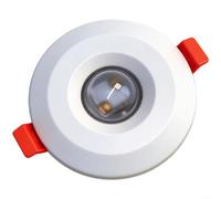 snowchecking 24GHz Motion Sensor Switch, Adjustable & Light Sensitivity, 5m Range 180°, for LED Loads up to 200W, AC 40-265V, Red(A)