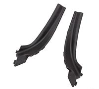 Snowchecking 2x Windshield Wiper Cowl Cover Extension Trim L+R for For Kia For Forte 2010-2013, Black ABS Clip-On Replacement Parts