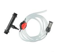 snowchecking 3/4 Garden Venturi Fertilizer Injector with Water Tube Set and Filter for Enhanced Irrigation