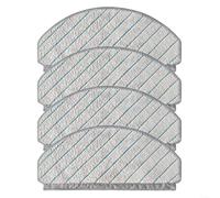 Snowchecking 4/10 Mop Cloth Washable Reusable Mop for PADS For ECOVACS For DEEBOT N20/N20 PLUS/N20 PRO PLUS Vacuum Cleaner Parts(4 PACK)
