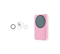 Snowchecking 4K Selfie Monitor with Light, 397" IPS Screen, Magnetic Back, 3-Level Flash, 1800mAh Battery(Pink)