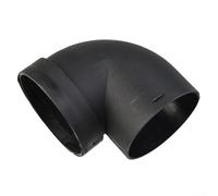 Snowchecking 90 Degree Elbow Bend 75Mm Round Plastic Ducting Joint To Connect Round Duct Pipe Or Flexible Hose, Air Ducting Pipe Connector